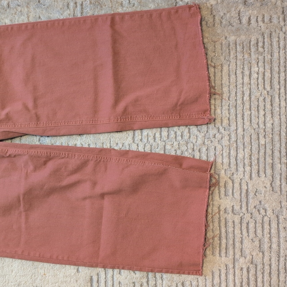 Rust High-Rise Wide-Leg Pants - Picture 2 of 5